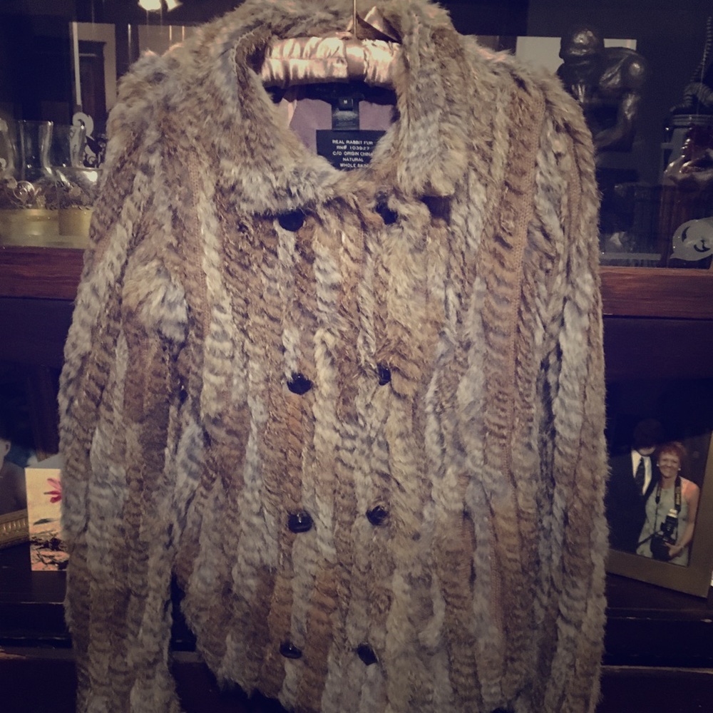 Marc by Marc Jacobs jacket soft 100% Rabbits fur